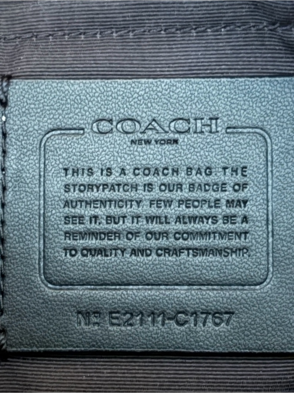 COACH Jes Crossbody Bag in Blocked Signature Canvas | Model #C1767 - Picture 11 of 15